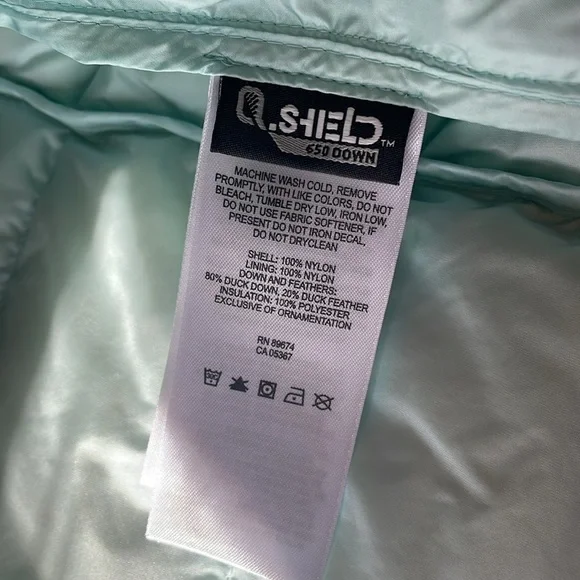 Mountain Hardwear mint green Chevron Vest - Picture 5 of 5